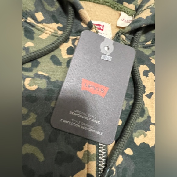 New Levi’s Camo Full Zip Sweater Hoodie BLACK FRIDAY 🔥 - Picture 4 of 6